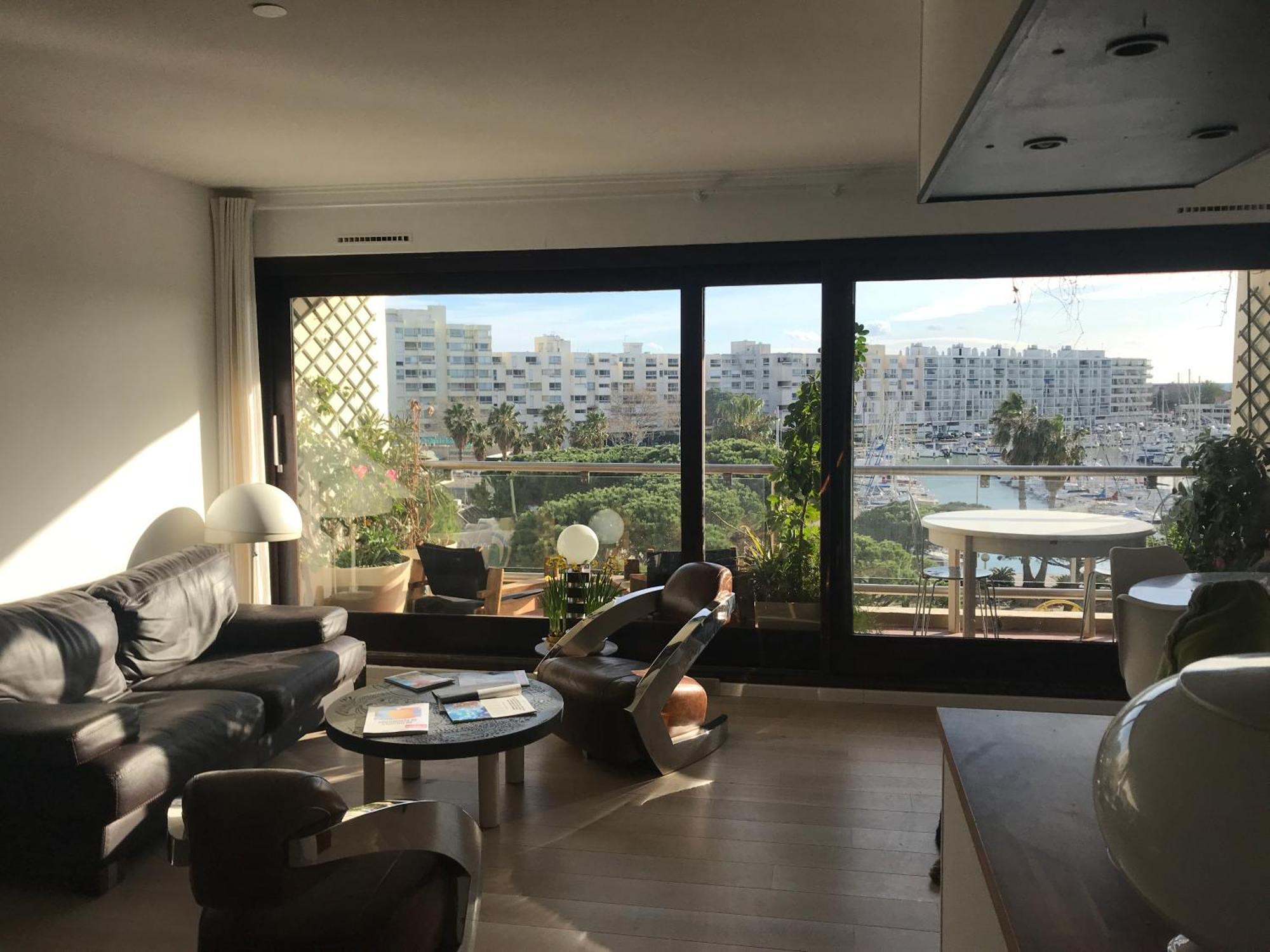 T3 Vue Port 200M De La Plage 2 Chambres Avec Garage Carnon-Plage Exterior photo